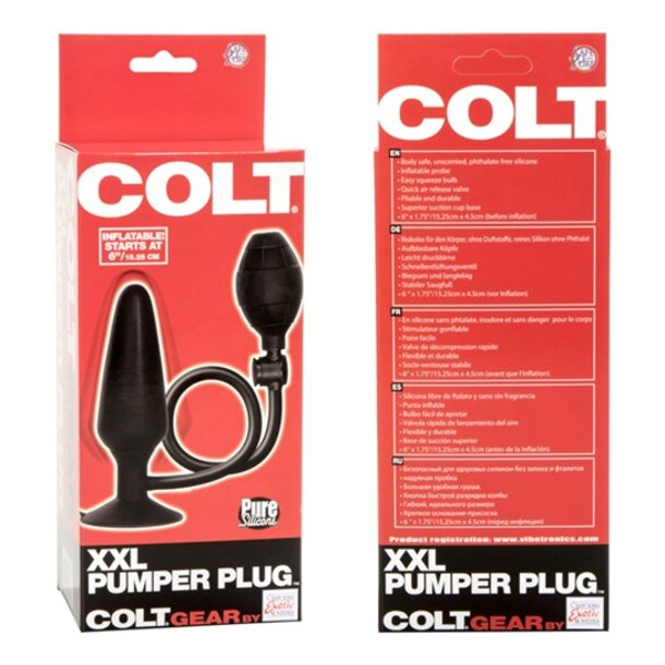 colt anal plug Colt Rechargeable Anal T Plug – Wild Flower main image 1