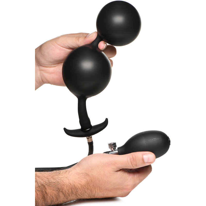 must try sex toys YFSJ Transparent Black Eco-Friendly Borosilicate Glass Dildo Penis Anal  Butt Plug Beads Sex Toy Extra Large Love Heart for Women main image 1